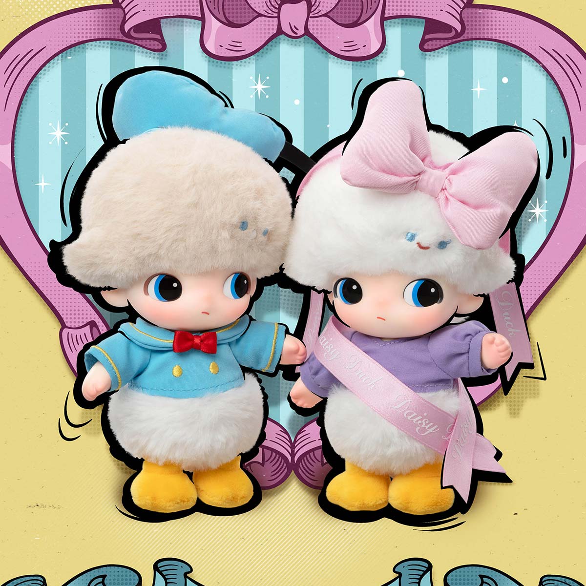 DIMOO WORLD*DISNEY Series-Vinyl Plush Keychain Blind Box