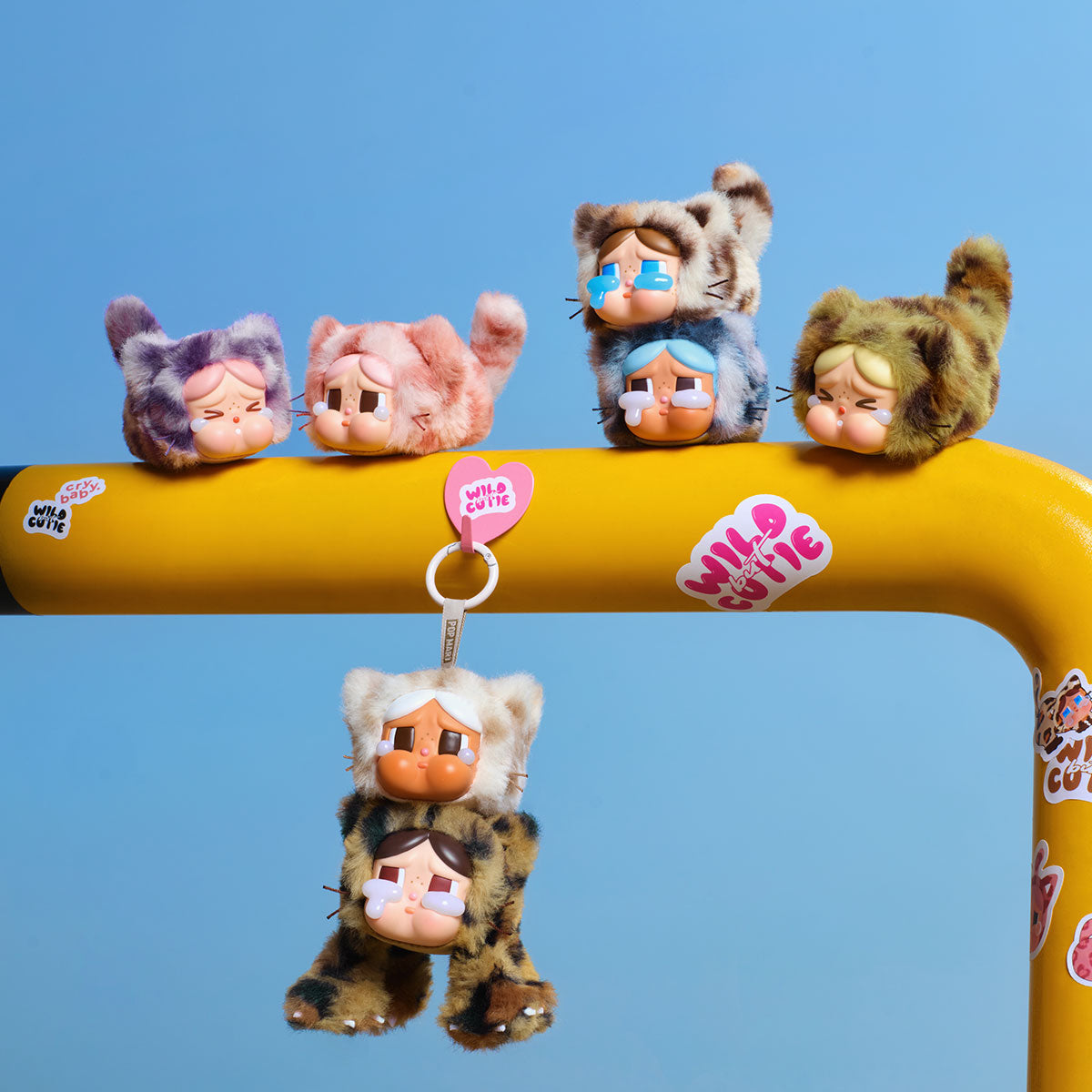 CRYBABY Wild but Cutie Serie - Vinyl-Plüsch-Anhänger-Blindbox