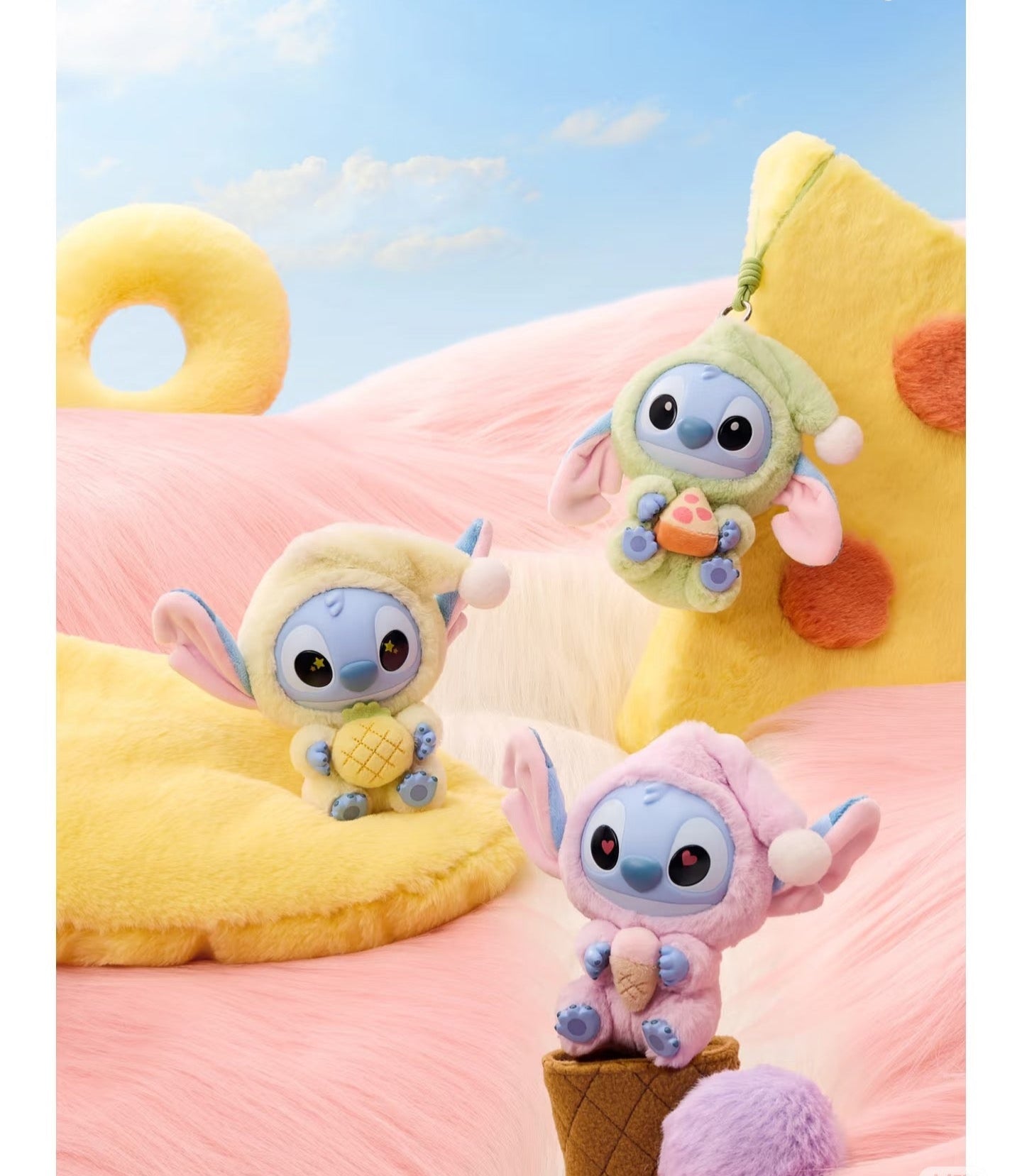 Stitch Eat Something Before Sleep Kollektion Vinyl-Plüschtier-Überraschungsbox
