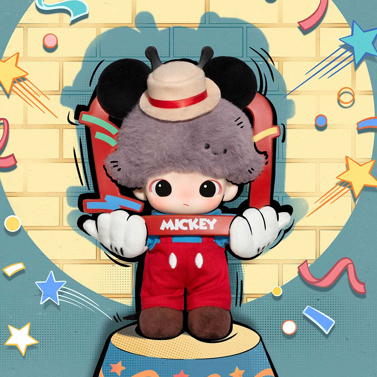 DIMOO WORLD*DISNEY Series-Vinyl Plush Keychain Blind Box