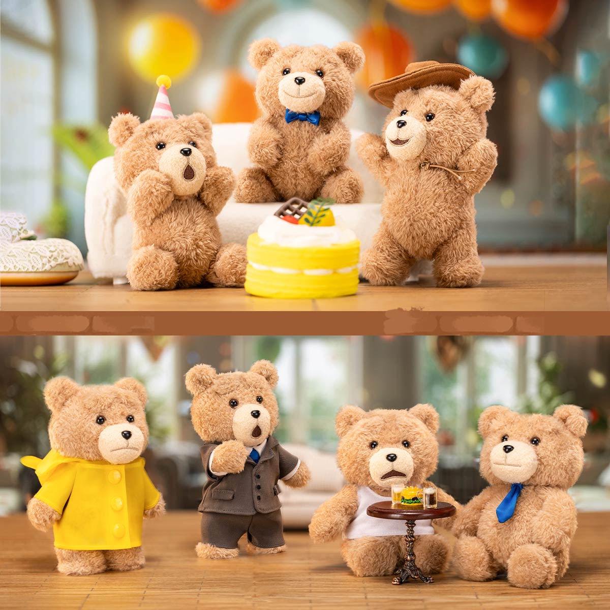 Ted2 Teddybär Action Plüsch Anhänger