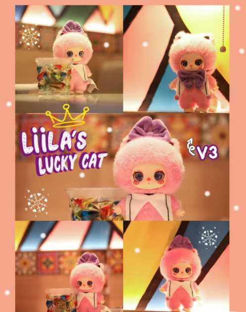 LiiLA'S LUCKY CAT V3 Series Plush Blind Box